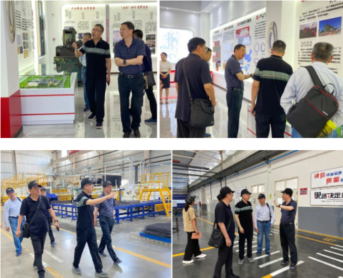 “訪企問需，聚焦發(fā)展”——中國(guó)軸協(xié)理事長(zhǎng)周宇一行蒞臨鴻元軸承調(diào)研指導(dǎo)工作